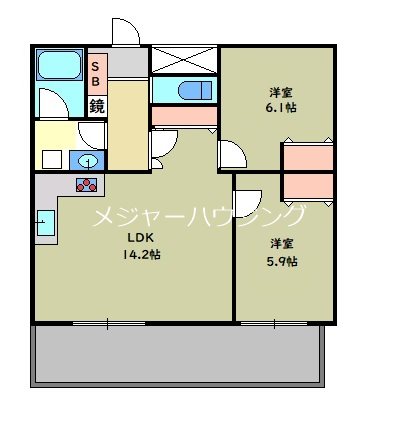 カンタンテ十条　新築　08:00～24:00 演奏可　東京芸術大学　上野学園大学 間取り
