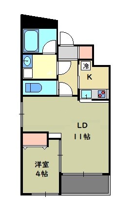 ダブルフラット新江古田８時〜２３時演奏可　楽器可　新江古田　江古田　大江戸線 間取り
