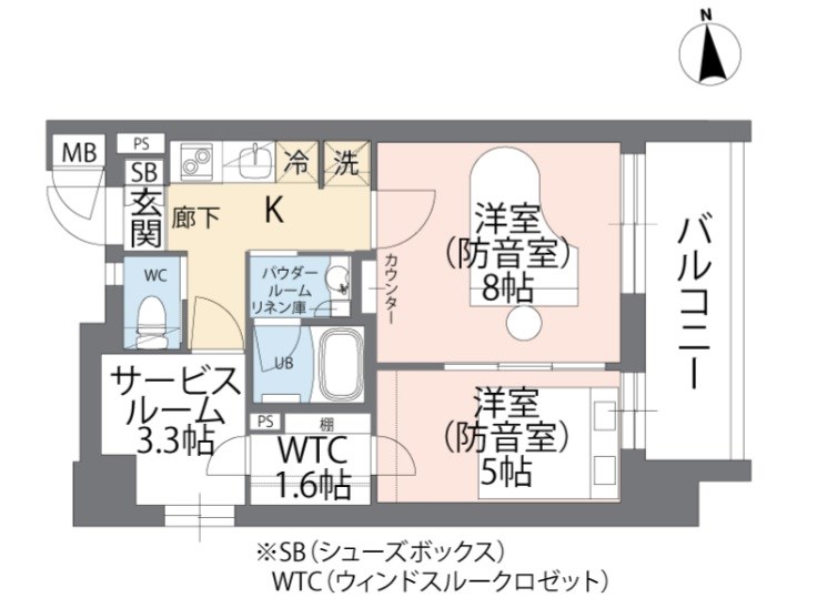 ミュージション＋浅草 間取り
