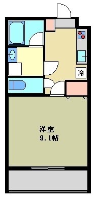 ファランドール中野  ０８：００～２３：００演奏可　音楽マンションⓇ 間取り