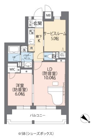 ミュージション朝霞台 　3月4日14時申込受付開始　24時間演奏可 間取り