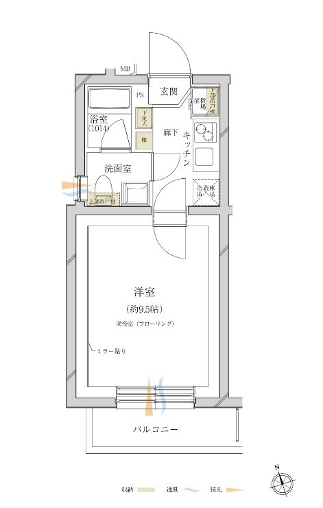 サウンドプルーフプロ大森 間取り