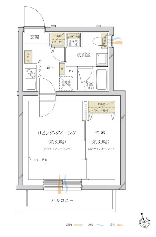 サウンドプルーフプロ大森 間取り