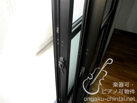 ウエストフラット 9:00～22:00演奏可　東邦音楽大学　尚美学園大学 ２重サッシ