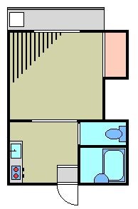 フラットM3　09:00～21:00演奏可　武蔵野音楽大学　日本大学芸術学部 間取り
