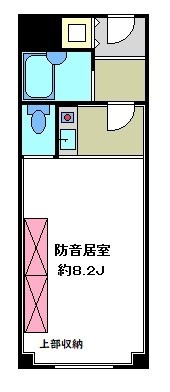 諏訪台マンション 24時間演奏可　山手線　日暮里駅　西日暮里駅　東京藝大 間取り