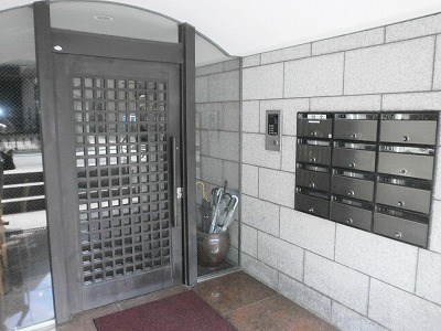 諏訪台マンション 24時間演奏可　山手線　日暮里駅　西日暮里駅　東京藝大 エントランス