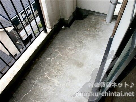 ユーネットⅡ 8:30～24:00演奏可　武蔵野音楽大学　日本大学芸術学部 ベランダ