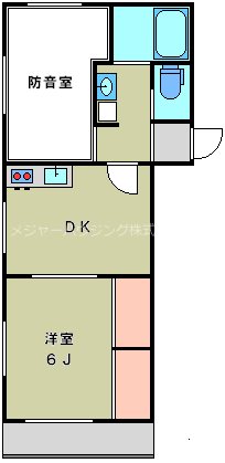 オークヴィレッジ国立 9:00～22:00演奏可 国立音楽大学 間取り
