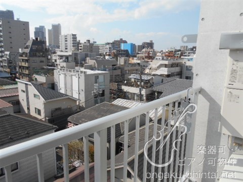 グランジット根岸ラシクラス　 24時間演奏可　東京藝術大学　上野学園大学 ベランダ
