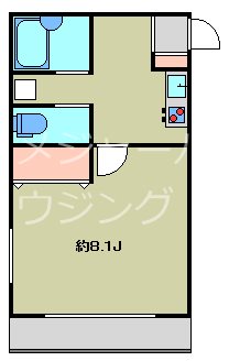 メゾンドハナ　09:00～21:00 演奏可　武蔵野音楽大学　日本大学芸術学部 間取り