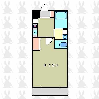 コンフォートフラッツⅡ 9:00～21:00演奏可　　国立音楽大学　　　　 間取り