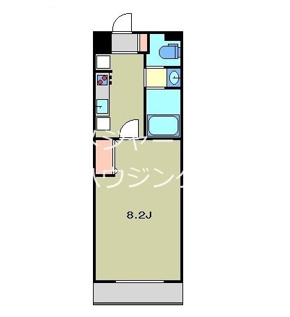 リブェール松柏 平日8:00～23:00演奏可　田園都市線溝の口駅　洗足学園音楽大学　 間取り