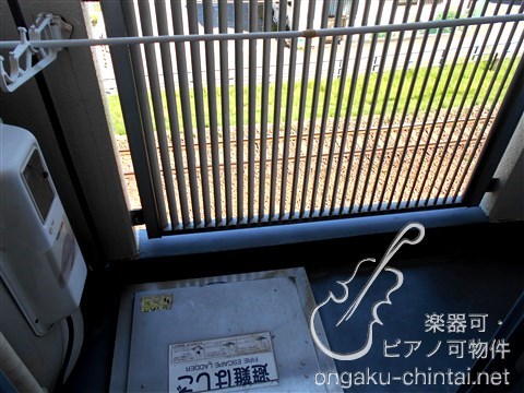 相模楽聖会館   8:00～24:00演奏可　昭和音楽大学 ベランダ
