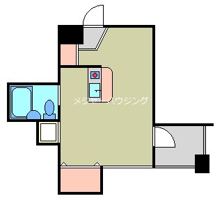 ベルソーネ目白　9:00～21:00演奏可　地下に防音スタジオ5室完備（24時間利用可） 間取り