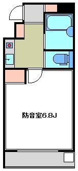 リベール浅草 9:00～23:00演奏可  東京藝術大学　上野学園大学 間取り