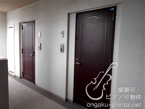 ソナーレ所沢Ⅱ 8:00～23:00演奏可　西武池袋線　　 玄関