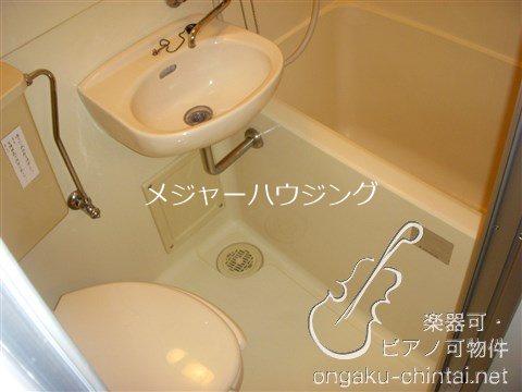 パステル氷川台　08:00～22:00演奏可 氷川台駅 風呂画像