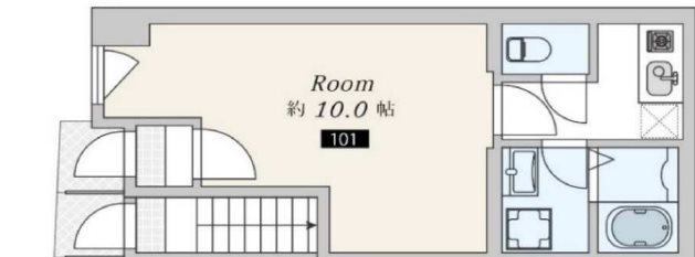ミュージメントⅯ  間取り