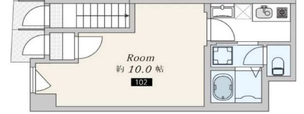 ミュージメントⅯ  間取り