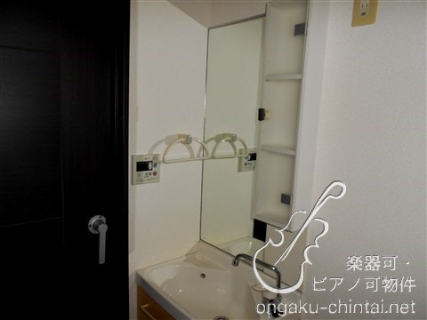 ＵＰＲ桜木　１０：００～２２：００まで演奏可　　 洗面所
