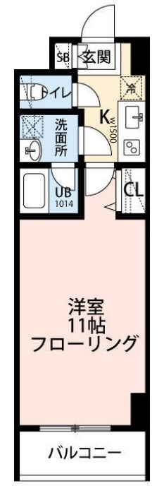 Segue（セグエ）赤羽駅　2024年1月完成予定 間取り