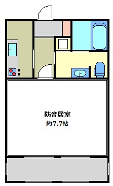 La Bella Vita（ラベラヴィータ) 23時まで演奏可 間取り