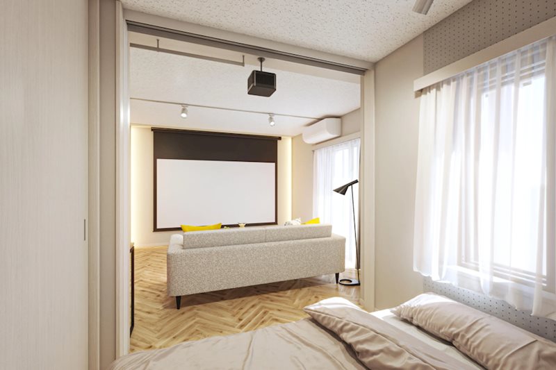 サウンドプルーフシアター学芸大学　24時間演奏可  ベッドルーム