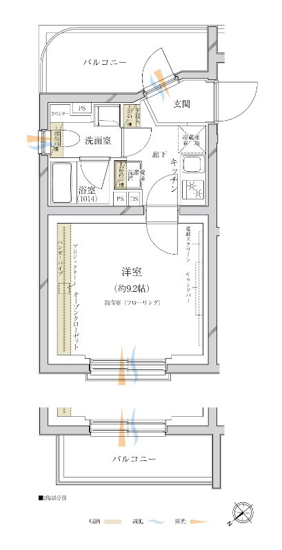 サウンドプルーフシアター学芸大学　24時間演奏可  間取り