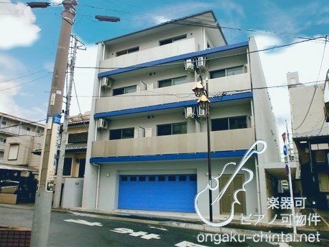 ノート久米川 24時間演奏可　グランドピアノ、弦楽器、木管可、金管、電子楽器相談 外観