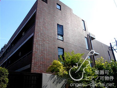MOE笹塚  08:00～23:00 演奏可　京王線　笹塚駅　桐朋学園大学 外観
