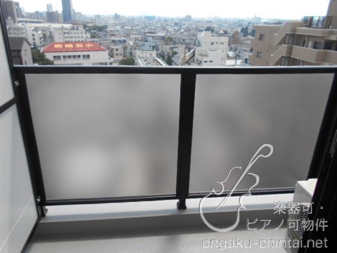 グランスクエア　24時間演奏可　大山駅　板橋区役所前駅　利用可 ベランダ