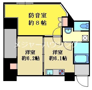 グランジット根岸ラシクラス　 24時間演奏可　東京藝術大学　上野学園大学 間取り