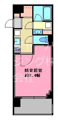 プレイ江古田　24時間演奏可　防音マンション　武蔵野音大・日大芸術学部徒歩圏 間取り