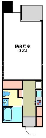 プライムアーバン池袋 10:00～23:00演奏可 間取り