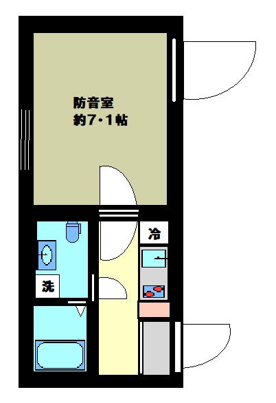 ラシクラス練馬プルミエ　２４時間演奏可　大江戸線・西武池袋線 間取り
