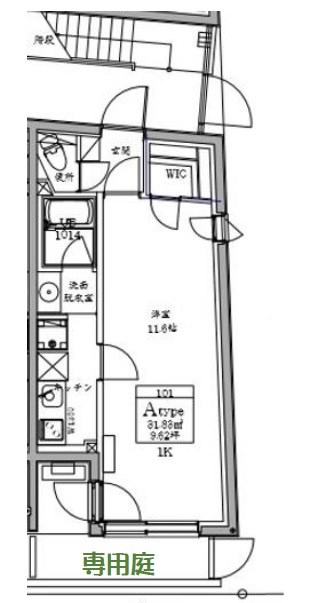 ロジュマン要町　原則24時間演奏可能　楽器可　防音　池袋　要町　副都心線 間取り