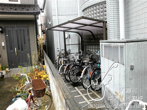 ボナール１７ 8:00～23:00演奏可　東京藝術大学　上野学園大学 駐輪場