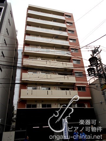 キョウワフラッツ王子　8:00～23:00演奏可　東京藝術大学　上野学園大学  　　　　　 外観