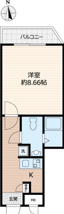 ハーモニーグラシア大山　24時間演奏可　大山駅 間取り