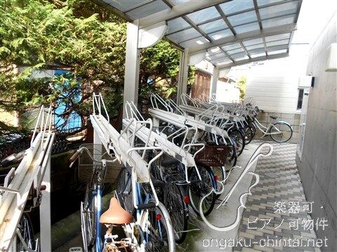 インナーコート見沼代親水公園　２４時間演奏可 駐輪場