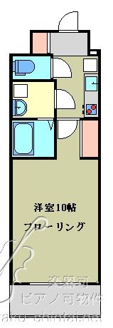 サクラグラース 8:00～23:00演奏可　グランドピアノ・弦楽器・木管楽器演奏可能。洗足学園・昭和音大 間取り
