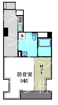 ラシクラス目白通り 24時間演奏可　ピアノ・声楽・弦楽器・木管楽器・金管楽器の演奏可 間取り