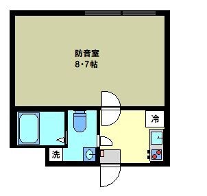 リトルズトーンラシクラス平和公園　２４時間演奏可 　防音室　東武東上線　上板橋 間取り