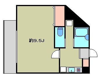 ウィンハウス旭丘  8:00～23:00演奏可　武蔵野音大　日大芸術学部 間取り