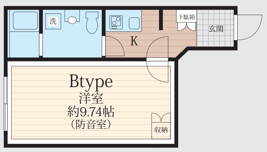ArtizA新宿落合Sonorite 間取り