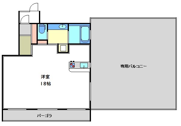 La Bella Vita（ラベラヴィータ)　23時迄演奏可 間取り
