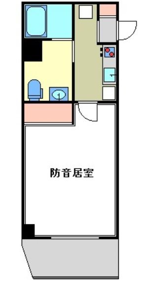 ミュージックマンションメゾフォルテ 24時間演奏可　有楽町線・副都心線 間取り