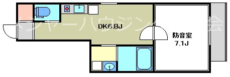 OAKS江古田ラシクラス　24時間演奏可 武蔵野音楽大学　日本大学芸術学部 間取り