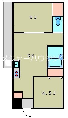 メゾン石神  09:00～21:00目安に（趣味程度） 間取り